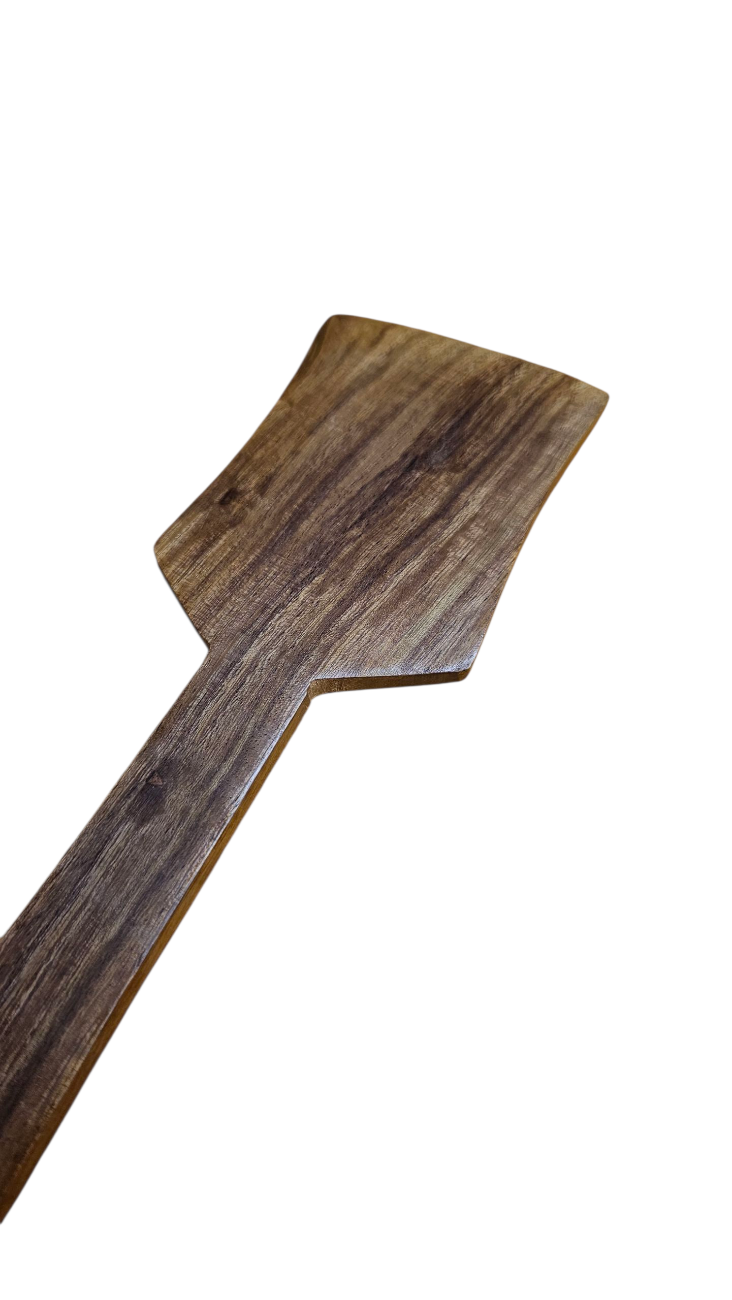 Handcrafted Sheesham Wood Angular Turner | Natural Wooden Angled Spatula for Cooking