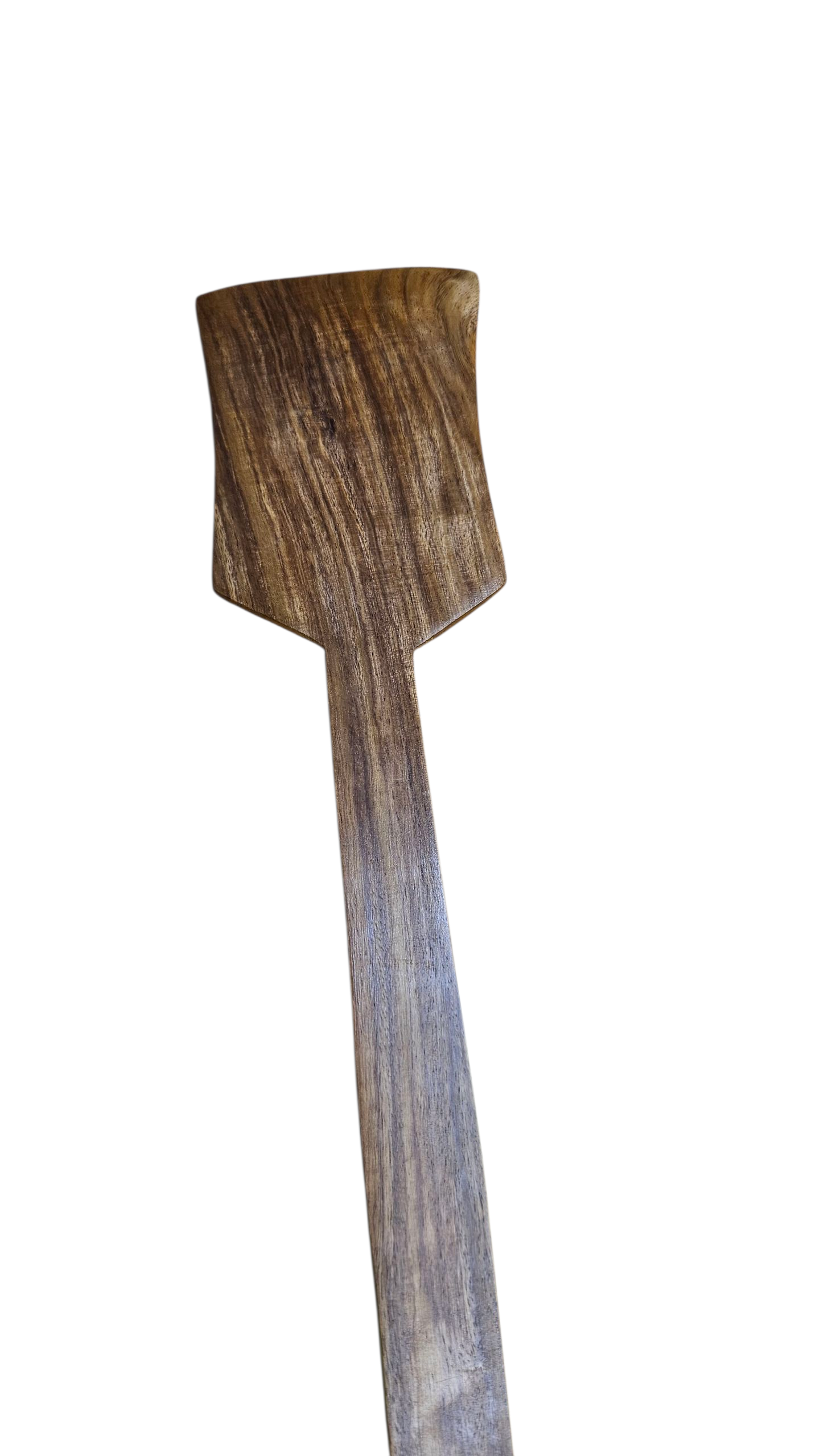 Handcrafted Sheesham Wood Angular Turner | Natural Wooden Angled Spatula for Cooking